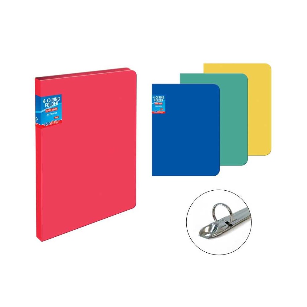 Caiet mecanic 4 inele, 31x25 cm - OFFISHOP OF402 15.966387
