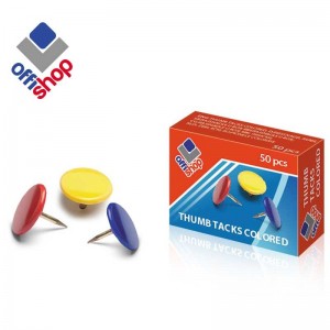Pioneze color, 50buc/set - OFFISHOP OF125 2.10084