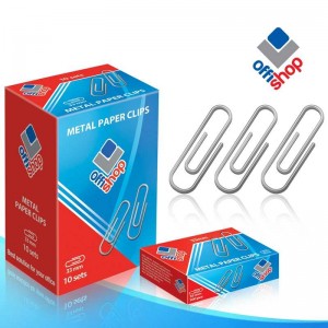 Agrafe birou metalice, 33mm, 100buc/cutie - OFFISHOP OF003 1.680672