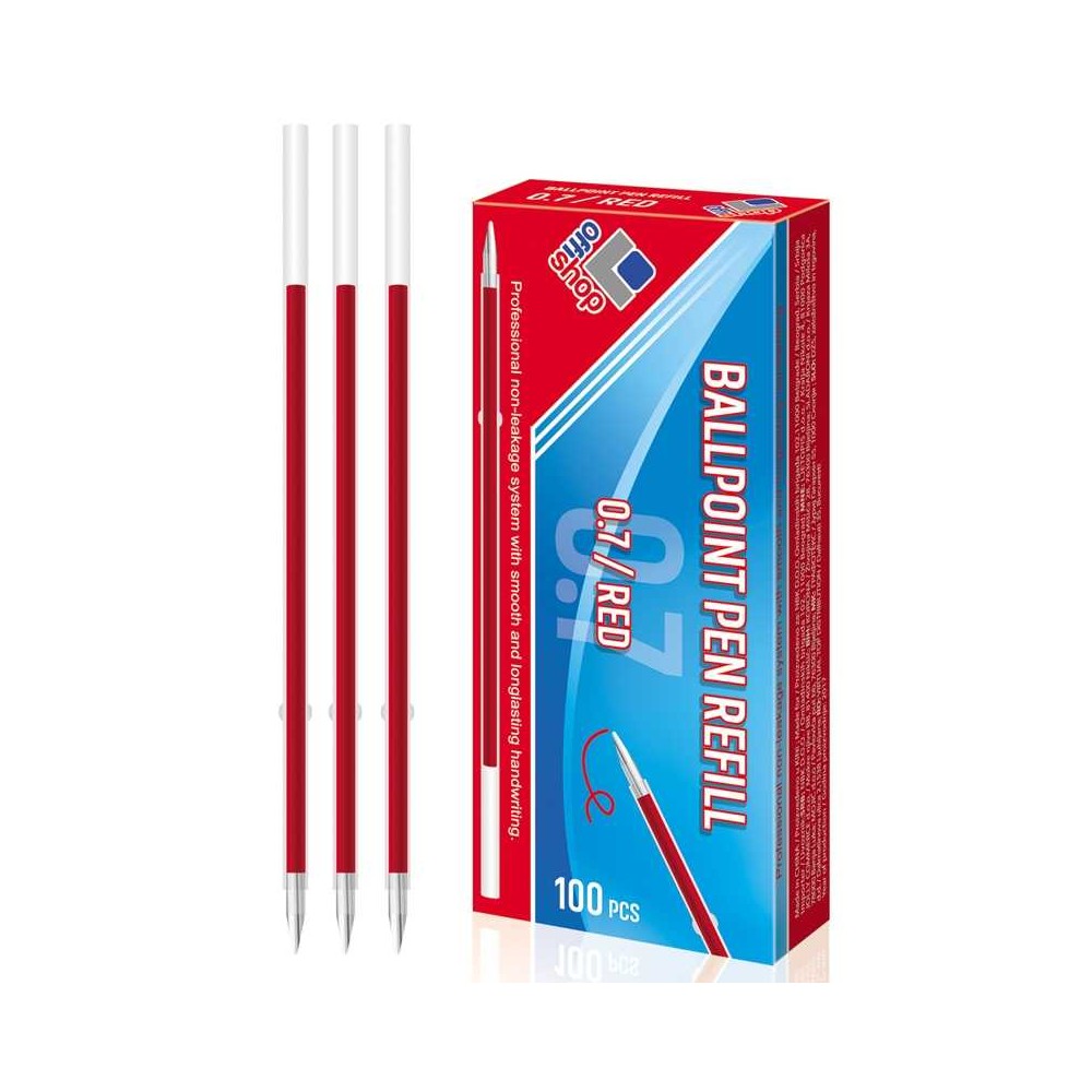 Mina pix rosie, 0,7mm, 100buc/set - OFFISHOP OF155 17.647059