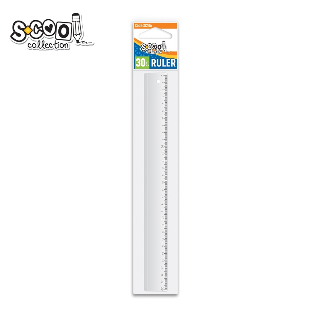 Liniar transparent, 30 cm - S-COOL SC106 2.10084