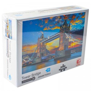 Puzzle carton mini, Tower Bridge, 1000 piese 88330A 18.907563