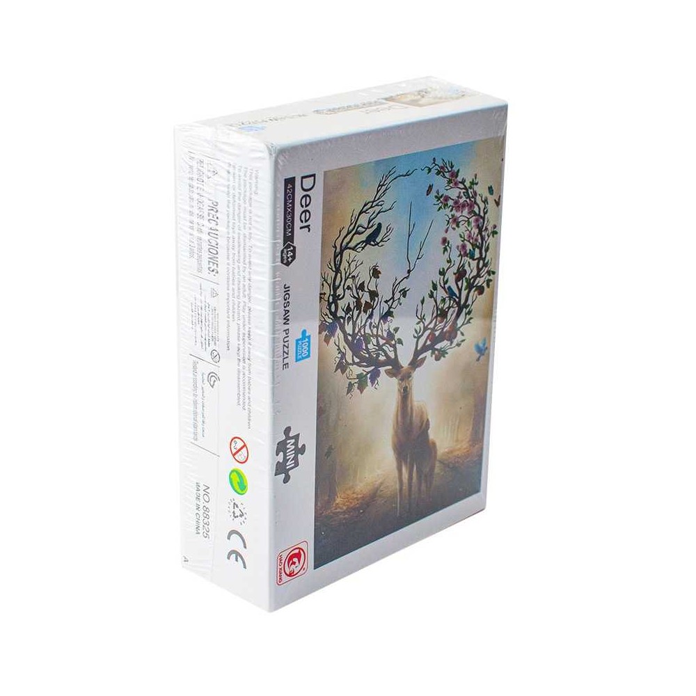 Puzzle carton mini, Cerb, 1000 piese 88325A 18.907563
