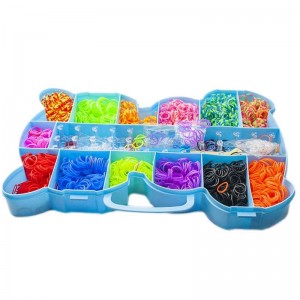 Set creativ elastice, 3200 piese, ursulet GH-3200 42.016807