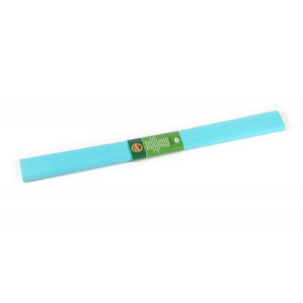 Hartie creponata, 200x50cm, Bleu Ciel, 10 buc/set - Koh-I-Noor K9755-13 17.647059