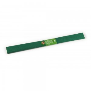 Hartie creponata, 200x50cm, Verde Inchis, 10buc/set - Koh-I-Noor K9755-19 0