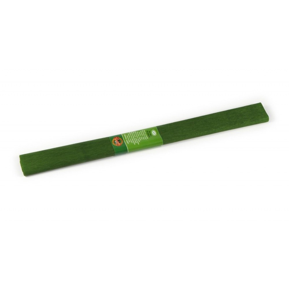 Hartie creponata, 200x50cm, Verde Olive, 10 buc/set - Koh-I-Noor K9755-20 17.647059