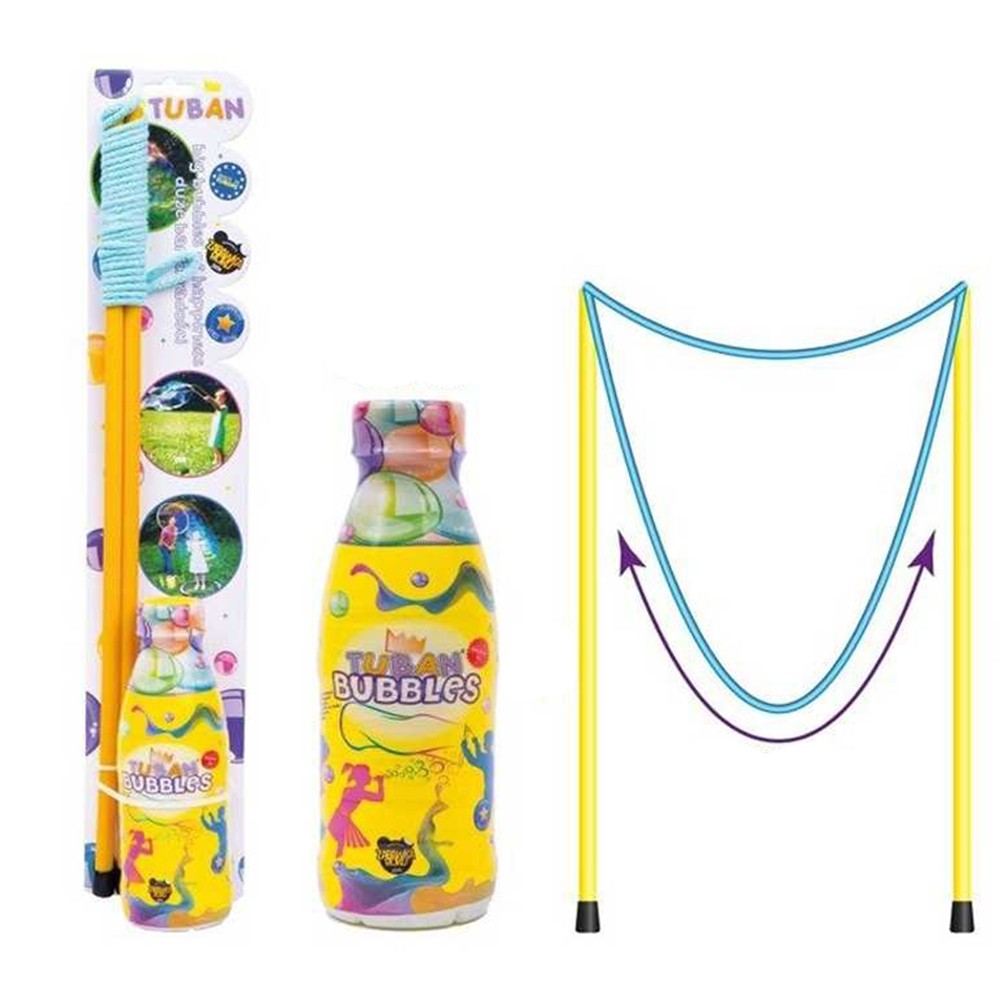 Set bagheta 50cm + solutie pentru baloane de sapun, 400ml - TUBAN TU3637 34.453782