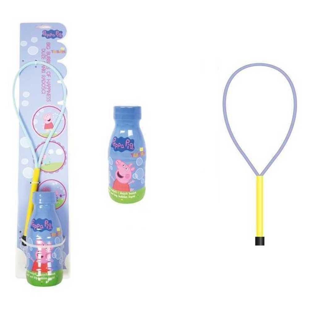 Set inel+solutie pentru baloane de sapun, 250ml, Peppa Pig - TUBAN TU3659 26.890756