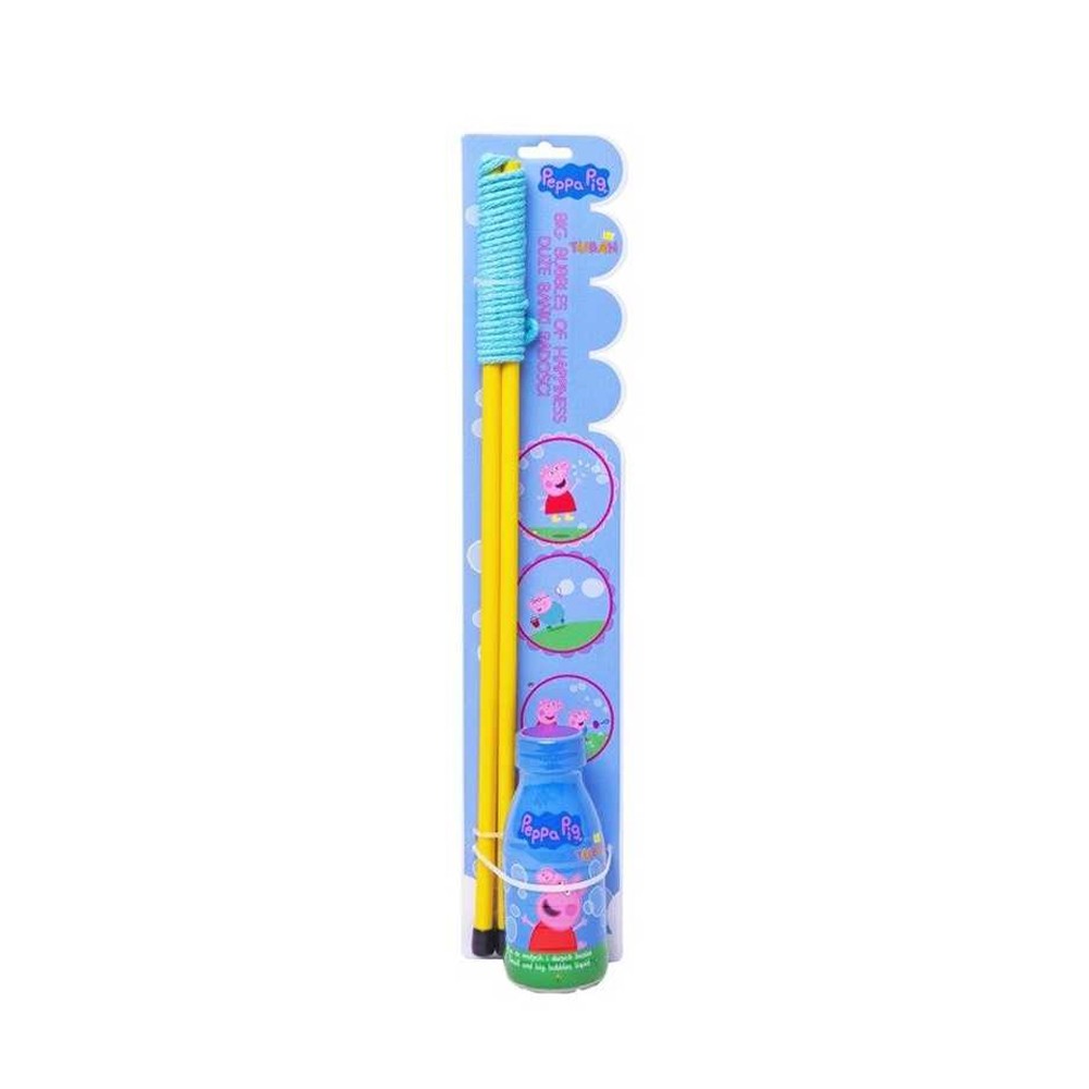 Set bagheta 50cm + solutie pentru baloane de sapun, 250ml, Peppa Pig - TUBAN TU3660 34.453782