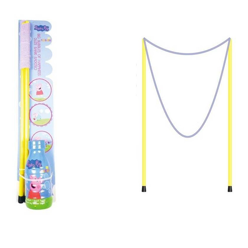 Set bagheta 50cm + solutie pentru baloane de sapun, 250ml, Peppa Pig - TUBAN TU3660 34.453782