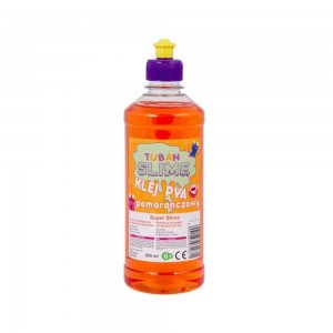 Lipici PVA, 500ml, portocaliu - TUBAN TU3167 19.327731