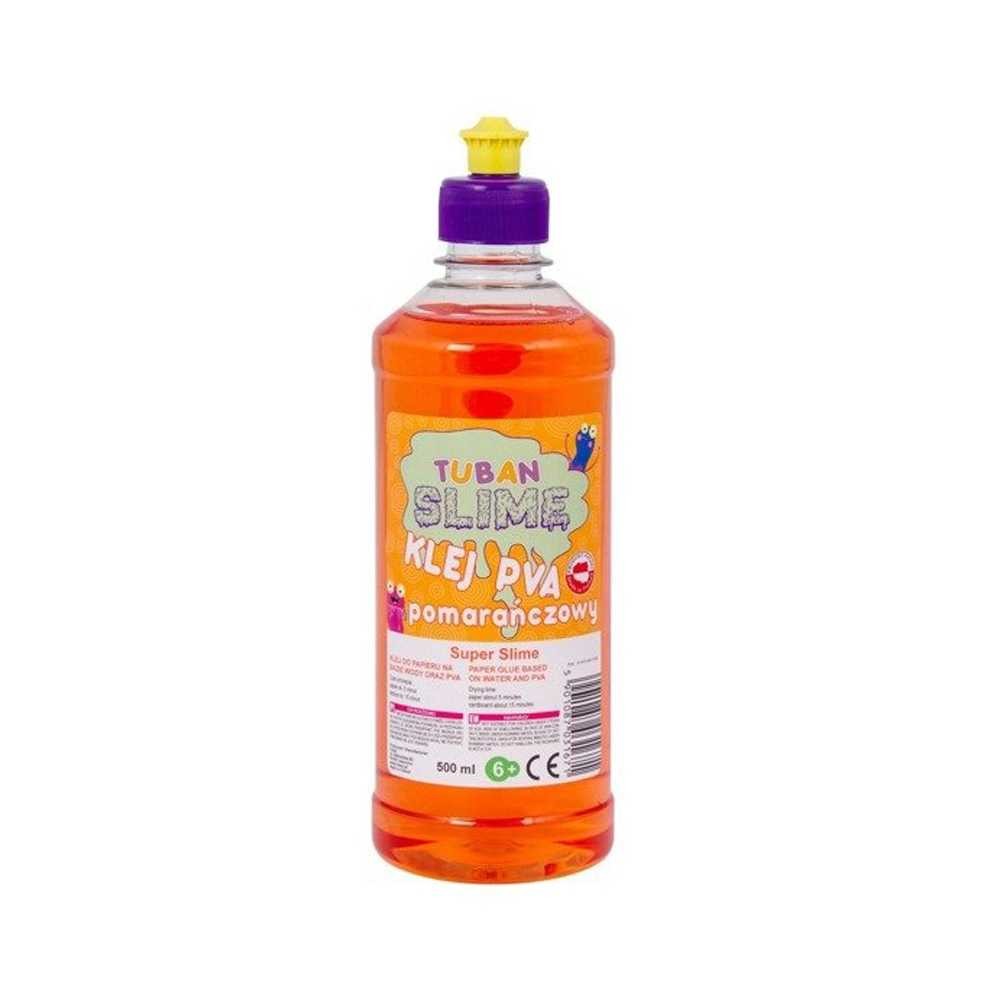 Lipici PVA, 500ml, portocaliu - TUBAN TU3167 19.327731
