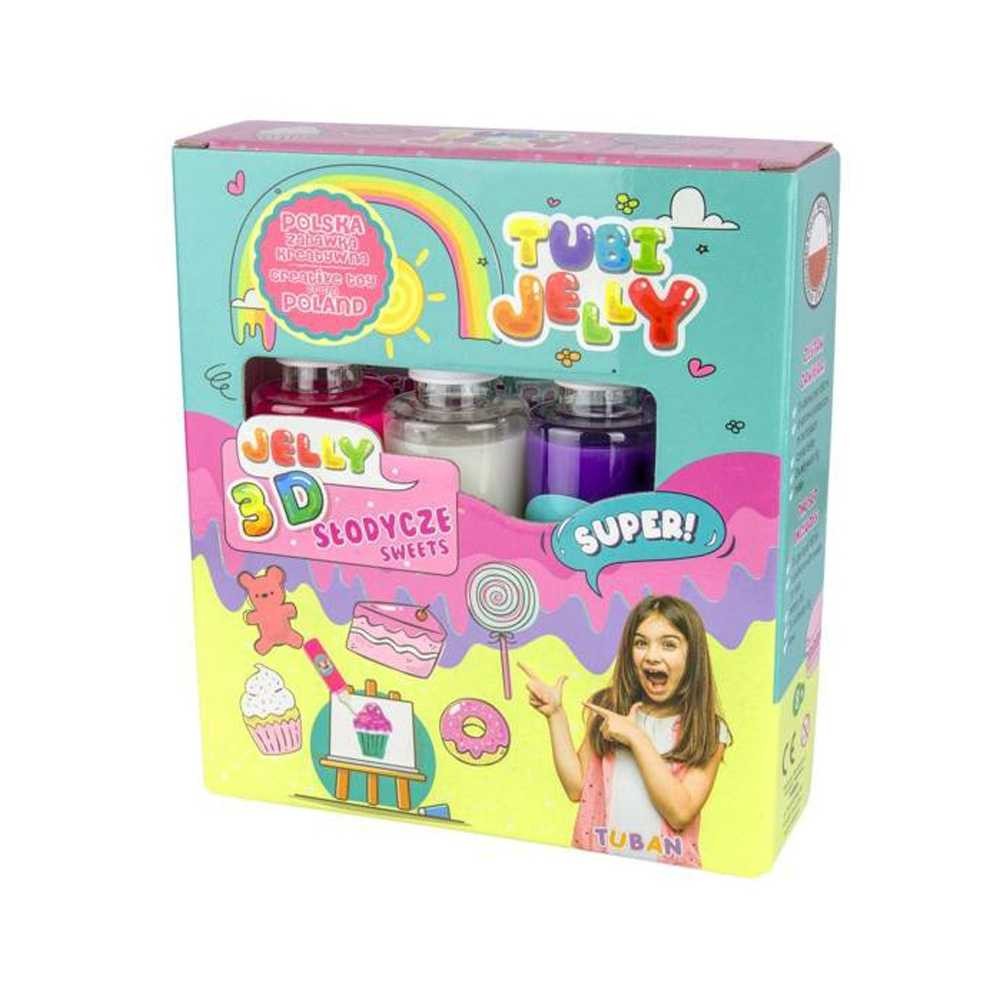 Set TubiJelly, 3 culori - Dulciuri - TUBAN TU3317 48.739496