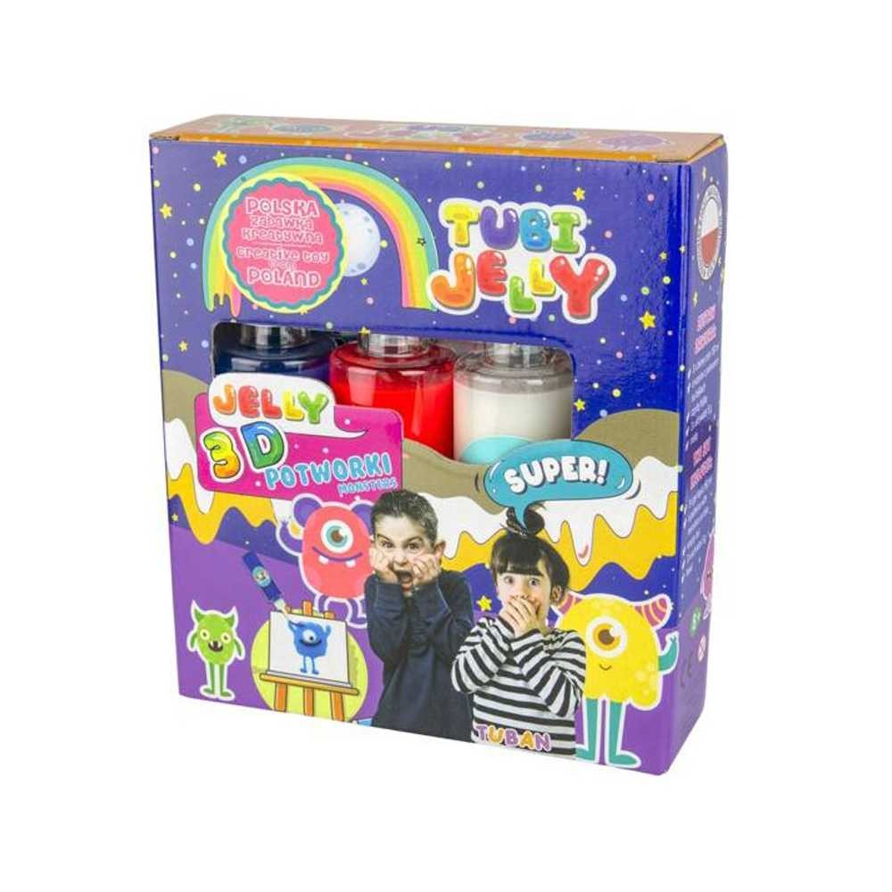 Set TubiJelly, 3 culori - Monstrii - TUBAN TU3318 48.739496