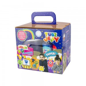 Set TubiJelly, 6 culori + acvariu mic - Monstrii - TUBAN TU3329 105.882353