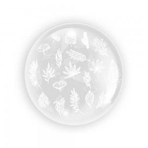 Balon transparent 45 cm - Frunze 1 - TUBAN TB3631 11.764706