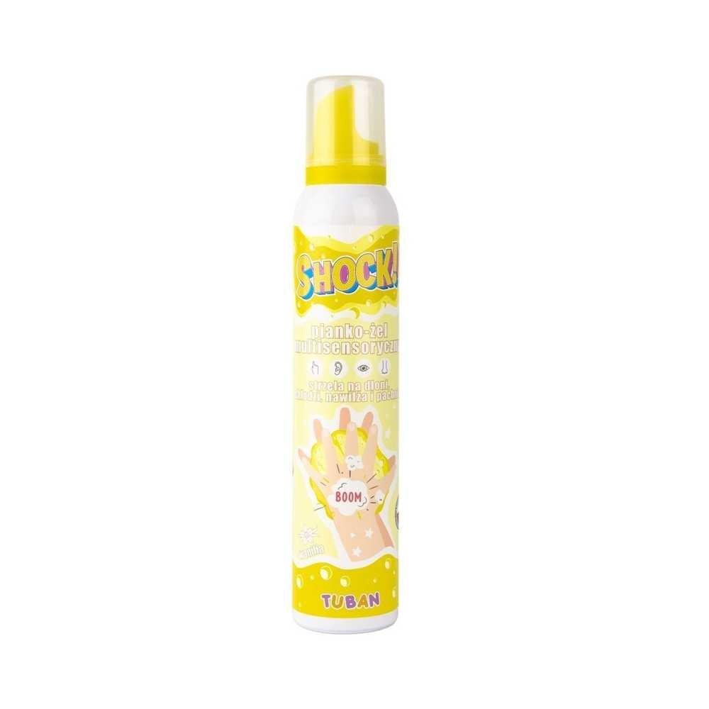 Gel spumant multisenzorial, SHOCK!, 200ml - Vanilie - TUBAN TU3402 29.411765