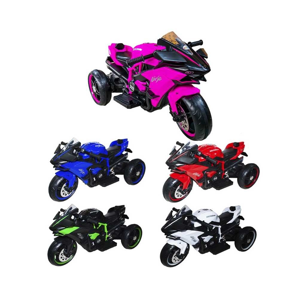 Motocicleta cu acumulator, 2 motoare, 12V, 4A M-HR2 768.907563