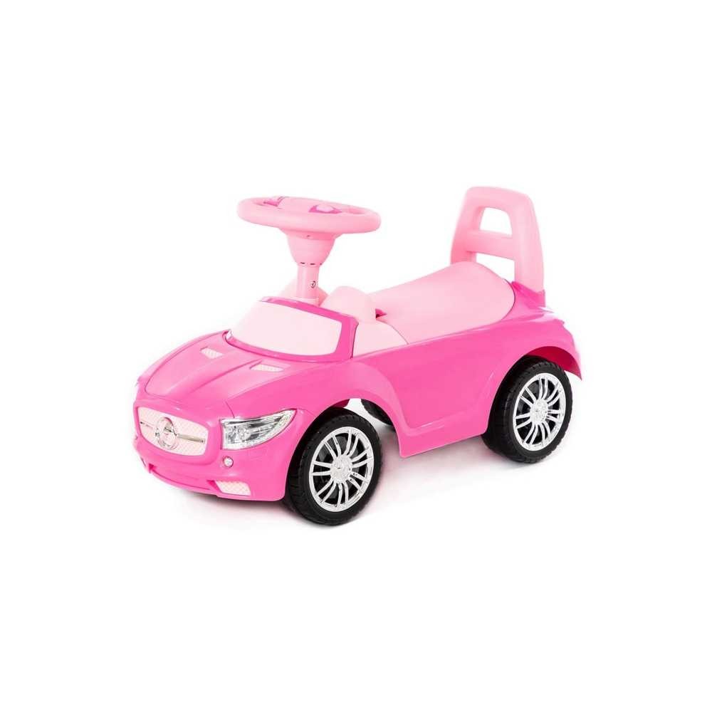 Masinuta - Supercar, roz, fara pedale, 66x28.5x30 cm, Polesie 84477 158.823529