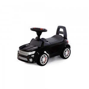 Masinuta - Supercar, neagra, fara pedale, 66x28.5x30 cm, Polesie 84613 158.823529