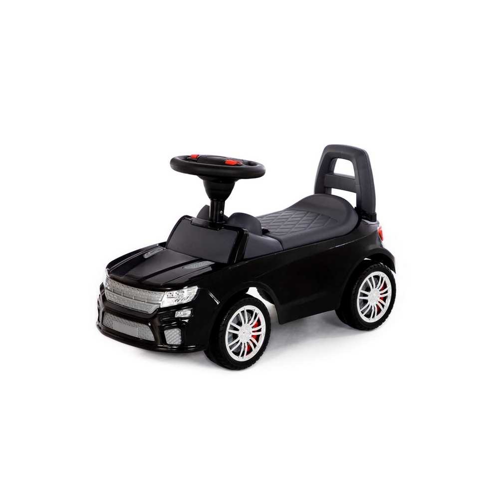 Masinuta - Supercar, neagra, fara pedale, 66x28.5x30 cm, Polesie 84613 158.823529
