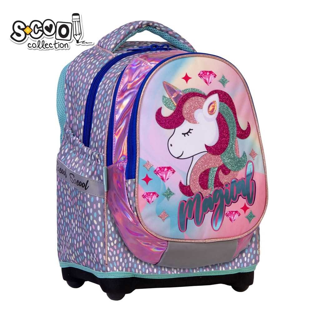 Ghiozdan anatomic UNICORN, 42 cm - S-COOL SC1300 190.756303