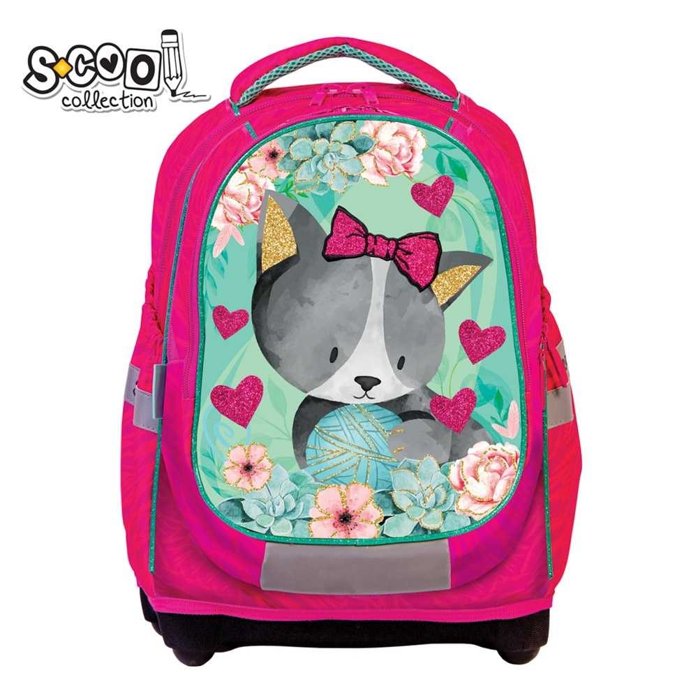Ghiozdan anatomic KITTY, 42 cm - S-COOL SC1301 193.277311