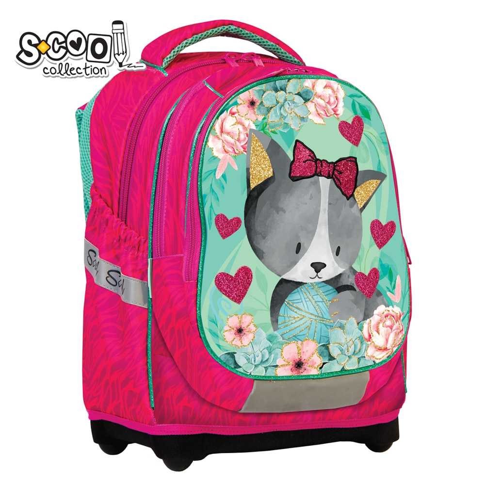 Ghiozdan anatomic KITTY, 42 cm - S-COOL SC1301 193.277311