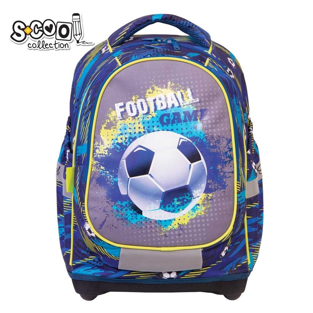 Ghiozdan anatomic FOOTBALL, 42 cm - S-COOL SC1302 193.277311