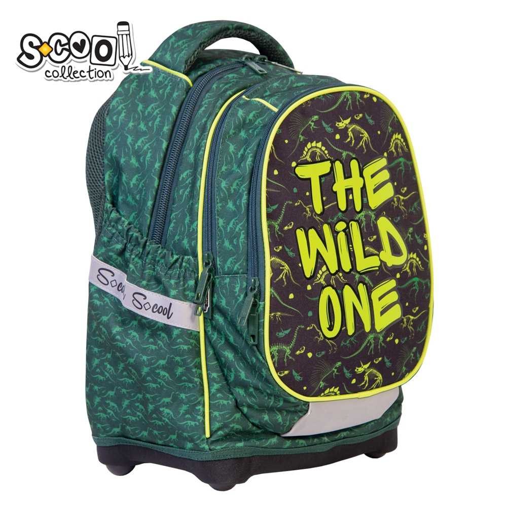 Ghiozdan anatomic THE WILDE ONE, 42 cm - S-COOL SC1303 190.756303