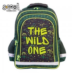 Ghiozdan ergonomic THE WILDE ONE, 38 cm - S-COOL SC1309 116.806723