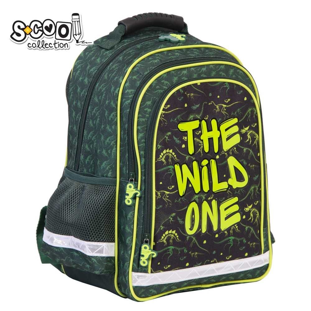 Ghiozdan ergonomic THE WILDE ONE, 38 cm - S-COOL SC1309 116.806723