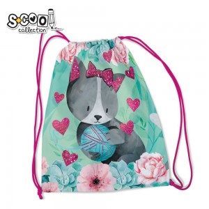 Sac sport KITTY, 46x35.5 cm - S-COOL SC1339 33.613445
