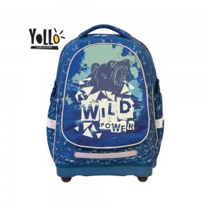 Ghiozdan anatomic WILD POWER, 38 cm - YOLLO YL029 113.445378