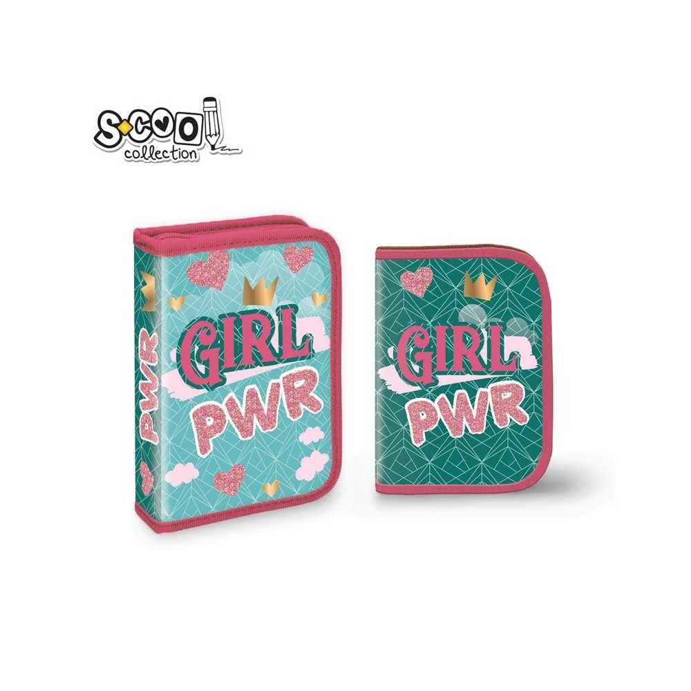 Penar echipat, 1 fermoar, 2 extensii, 32 piese, GIRL POWER - S- COOL SC1316 32.773109