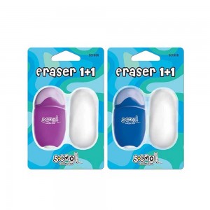 Radiera cu container, 1+1/blister S-COOL SC1088 2.941176