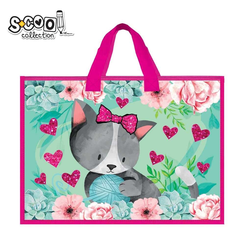 Servieta pentru bloc desen, KITTY, 34x47,5 cm - S-COOL SC1385 7.142857