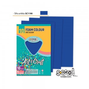 Hartie buretata, albastra, 10buc/set, 20x30 cm - S-COOL SC1190 8.403361