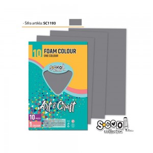 Hartie buretata, gri, 10buc/set, 20x30 cm - S-COOL SC1193 8.403361