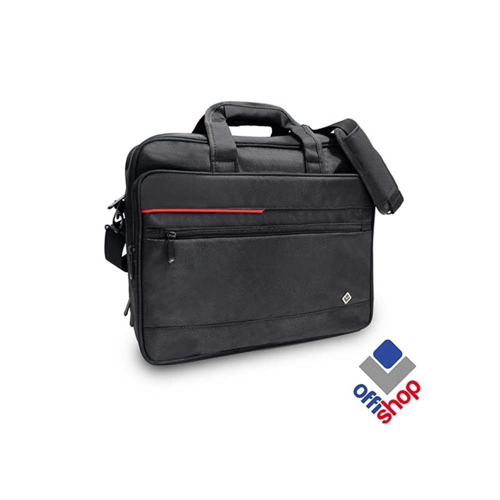 Geanta laptop, neagra, 40x14x30 cm - OFFISHOP OF193 116.806723