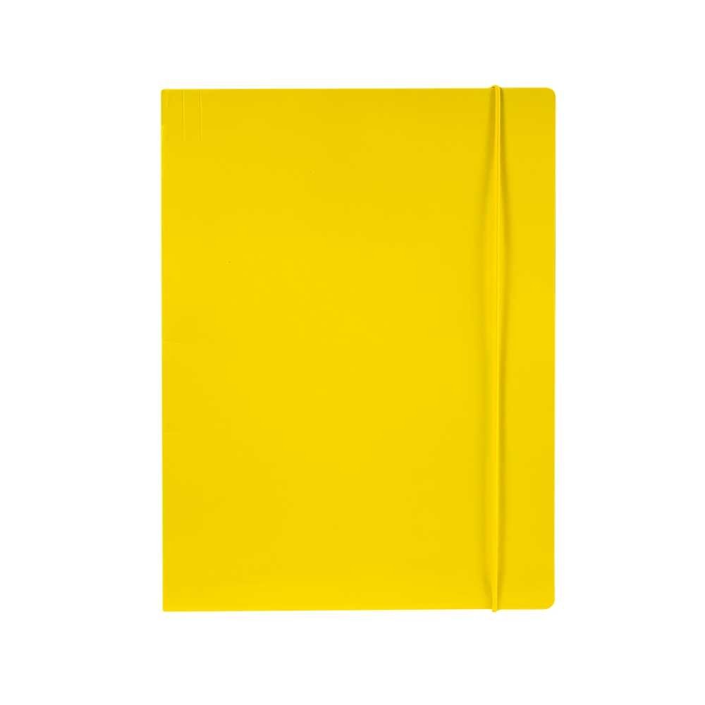 Mapa F4 cu elastic, carton, 600g/mp, galbena - OFFISHOP OF370 6.302521