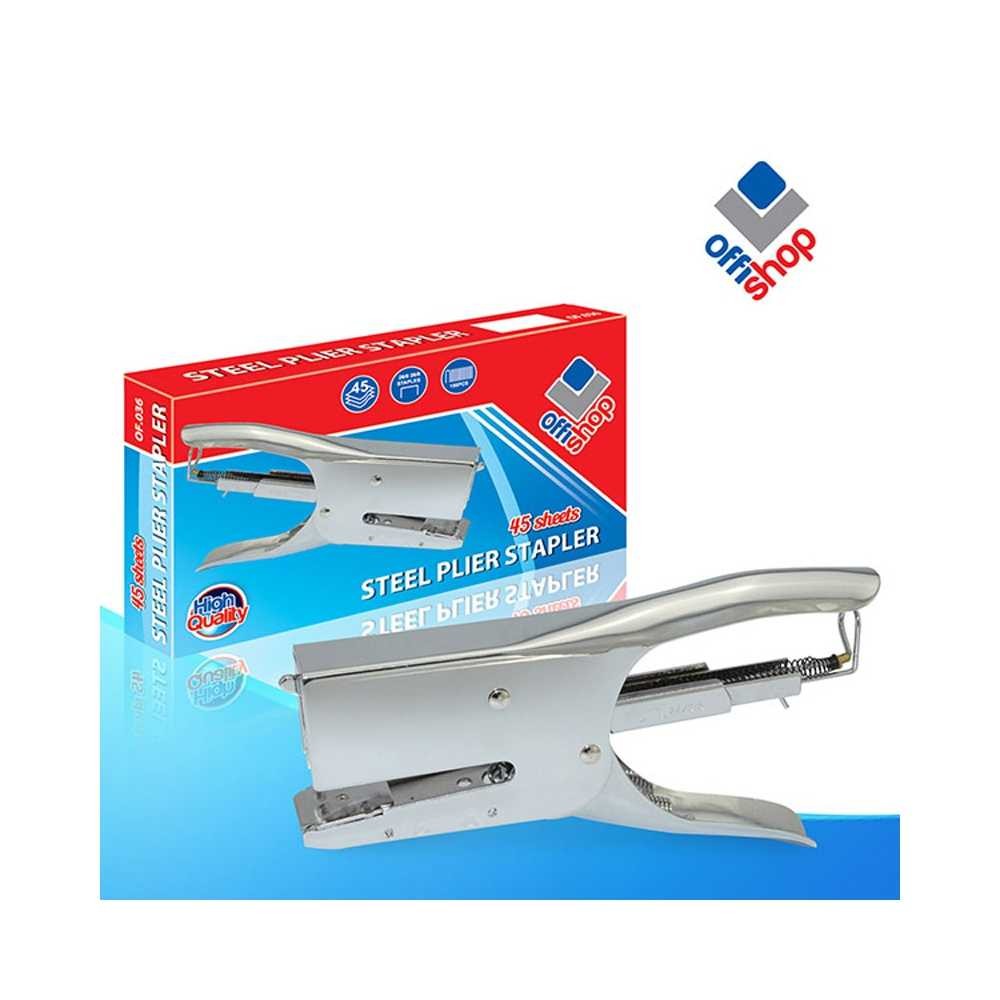 Capsator metal, tip cleste, 45 coli - OFFISHOP OF036 32.773109