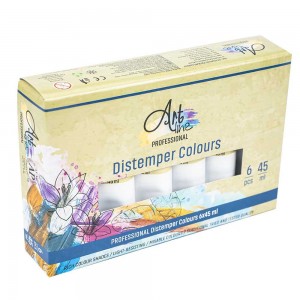 Tempera Art, GALBEN, 45ml, 6 buc/set - ARTLINE ART016 41.176471