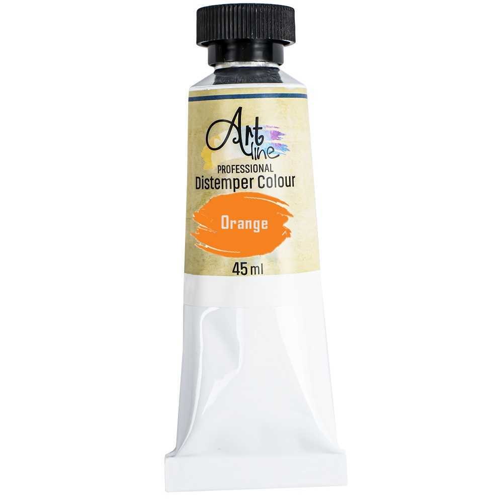 Tempera Art, PORTOCALIU, 45ml, 6 buc/set - ARTLINE ART017 41.176471