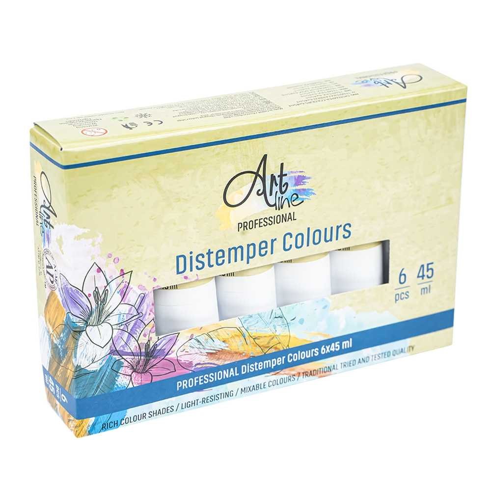 Tempera Art, MARO, 45ml, 6 buc/set - ARTLINE ART035 41.176471