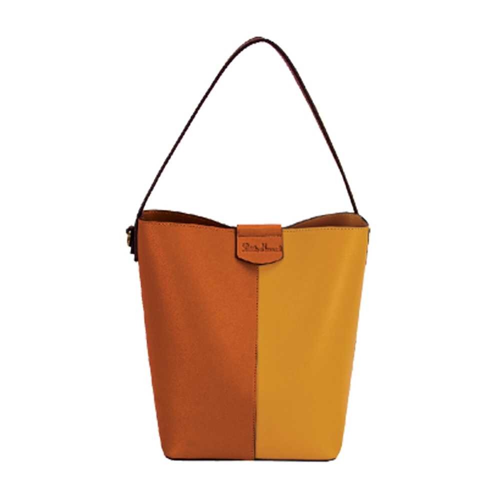 Geanta dama de umar, COGNAC/GALBEN, 18x12x25 cm - LITTLE MARCEL 21121 102.521008