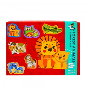 Puzzle din lemn - Animale ZSB-1304 35.294118