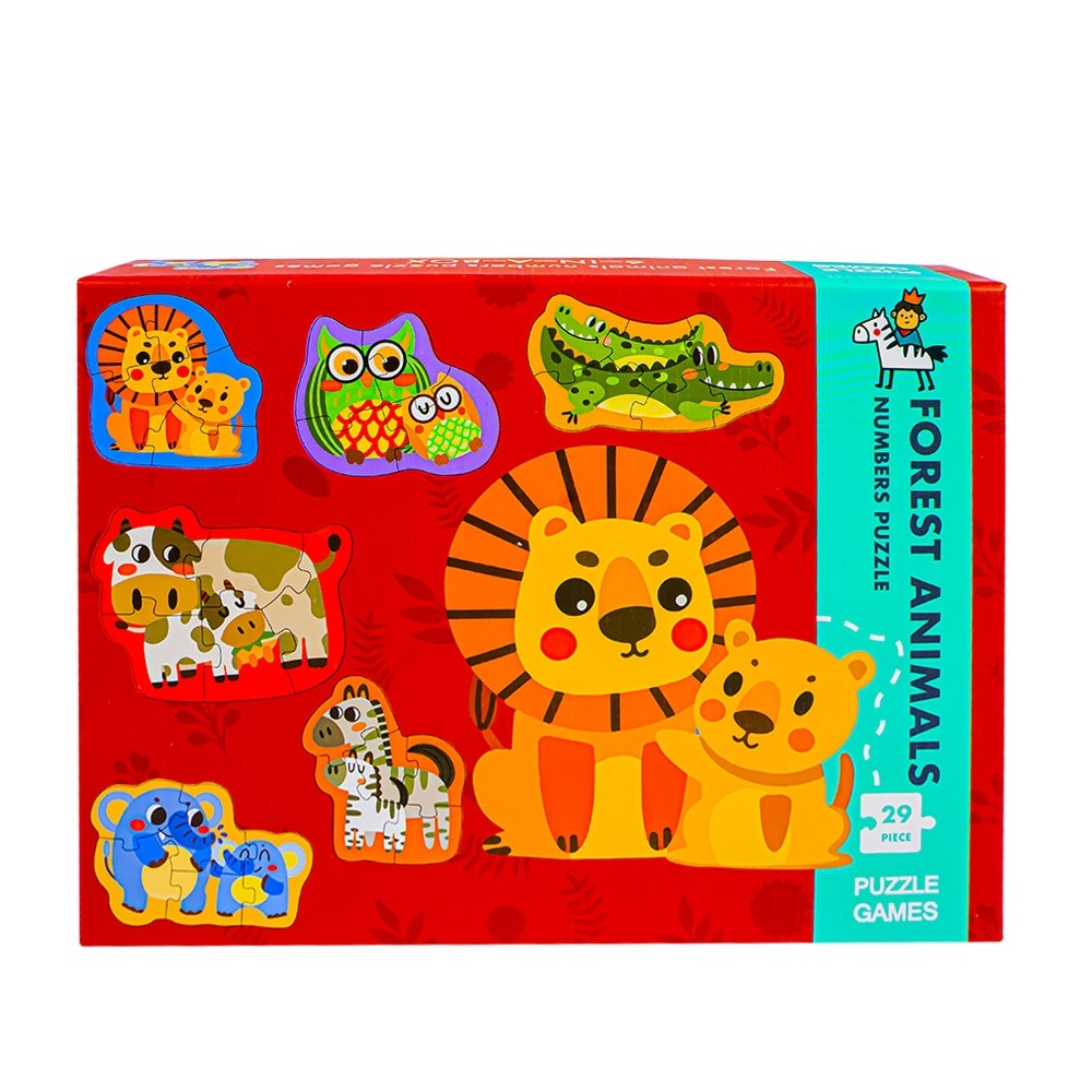 Puzzle din lemn - Animale ZSB-1304 35.294118