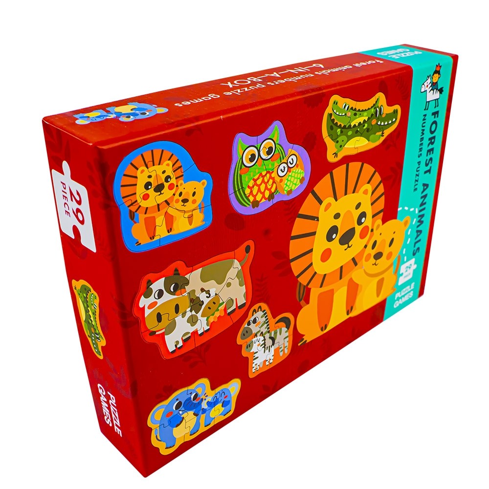 Puzzle din lemn - Animale ZSB-1304 35.294118